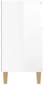 Aparador 60x35x70 cm derivados de madeira branco brilhante