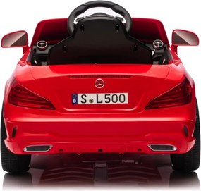 Carro elétrico para crianças Mercedes SL500, carro elétrico infantil de 12 volts com bateria de lítio