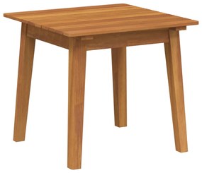 vidaXL Mesa Lateral Castanho Madeira Sólida de Acácia