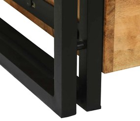 Mesa de Café - 90x50x38 cm em Madeira de Acácia