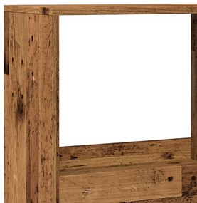 Estante 100x33x175 cm derivados de madeira madeira velha