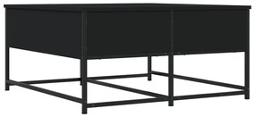 Mesa de centro 80x80x40 cm derivados de madeira preto