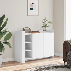 vidaXL Aparador 100x35x75 cm derivados de madeira branco