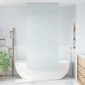 Estore de rolo para o duche 120x240 cm bolhas