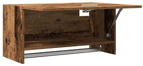 Armário madeira velha 70x32,5x35 cm madeira trabalhada