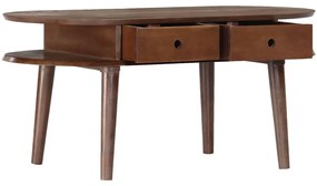 Mesa de centro 100x50x46 cm madeira de acácia maciça