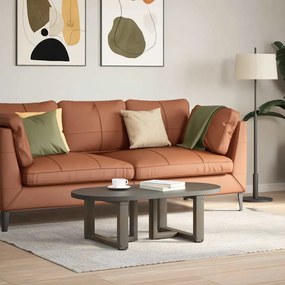 Pés para mesa de centro em forma de T, 2 peças, preto, 50x25x(30-31) c