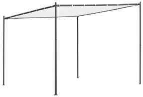 vidaXL Gazebo com telhado 3x3 m 180 g/m² branco