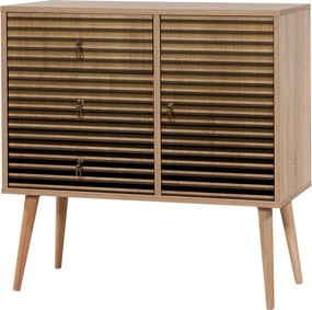 Cômoda Verybox – Carvalho Sonoma – 90x90x40 cm