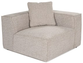 Sofá de 1 Lugar Lora – Mocha – 110x108x65 cm