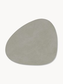 Base para copos assimétrica em pele Curve, conjunto de 4