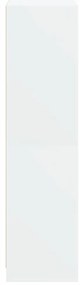 Armário alto c/ portas 68x37x142 cm derivados de madeira branco