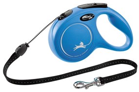 Trela para Cães Flexi New Classic 8 M Azul Tamanho S