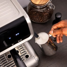 Máquina de café Expresso Power Espresso 20 Barista Cream com depósito de café e 20 bares