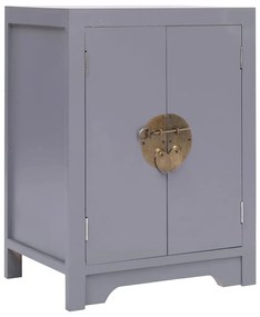 vidaXL Mesa-de-cabeceira 38x28x52 cm madeira de paulownia