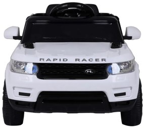 Carro elétrico para Crianças Start Run, 12V Rodas	e assento plástico Branco