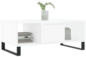 Mesa de centro 90x50x36,5 cm derivados de madeira branco