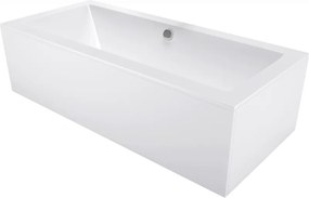 Mexen Cube banheira retangular 190 x 80 cm com revestimento, branca - 55051908000X