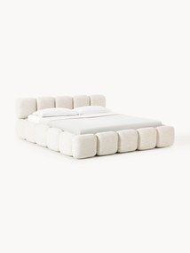 Bouclé Upholstered Bed Tayla