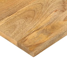 Tampo de mesa retangular 60x40x2,5 cm mangueira maciça