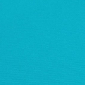 Almofadões de cadeira 2 pcs 50x50x7 cm tecido oxford turquesa