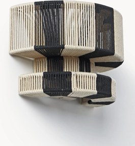 Candeeiro de parede grande em fio de linho Lace