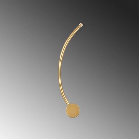 Candeeiro de Parede Uyan - Dourado - 49 cm x 15 cm x 10 cm