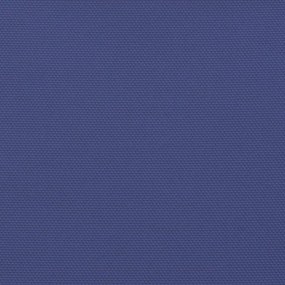 Para-sol estilo vela tecido oxford retangular 3,5x4,5 m azul