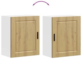 Armários parede cozinha 2 pcs Porto carvalho artesanal