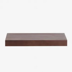 Conjunto De Móvel De Casa De Banho Suspenso Em Madeira De Teca Venetian Madeira De Teca Escura & Sem Lavatório & ↔︎ 60 Cm - Sklum