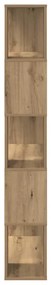 Estante de TV Carvalho Artisan MDF 80 x 24 x 155 cm Estante de TV