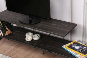 Móvel TV Street – Castanho Escuro – 120 cm x 40 cm x 30 cm
