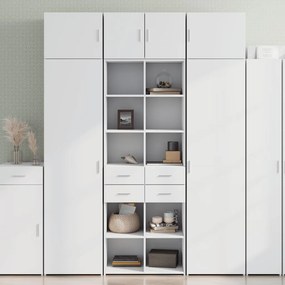 Armário alto 70x42,5x185 cm derivados de madeira branco