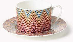 Chávenas de chá XS com pires Jarris, conjunto de 6