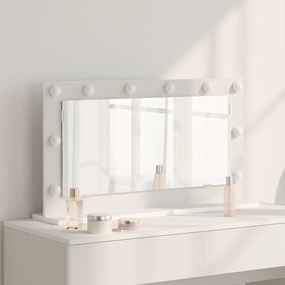 vidaXL Espelho de Vanidade com Luzes LED Branco 80x45x18 cm