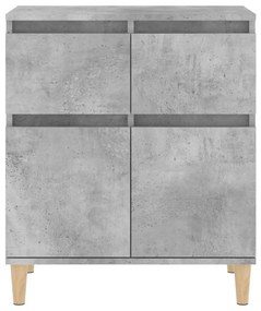 Aparador 60x35x70 cm derivados de madeira cinzento cimento