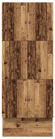 Cama de Armazenamento Madeira Antiga 90x190 cm