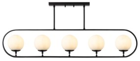 Chandelier Jewel – Preto e Branco – 122 x 15 cm