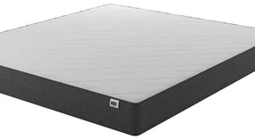 Cama "Lorenzo" - 160x200 cm - Preto - Polipele PU - Somier Incluído -