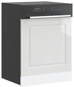 Painel máquina lavar louça Kalmar 60x1,5x67 cm branco brilhante