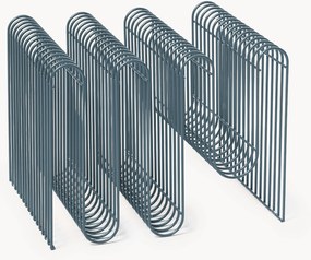 Suporte para revistas em metal Curva