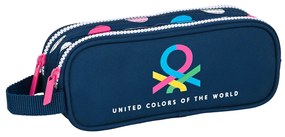 Malas para Tudo Duplas Benetton Corazones Azul Marinho (21 X 8 X 6 cm)