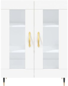 Armário alto 69,5x34x180 cm derivados de madeira branco
