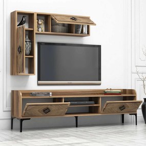 Unidade de TV Samba – Nogueira – 180x52x35 cm