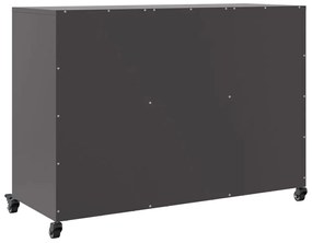 Aparador 100,5x39x72 cm aço preto