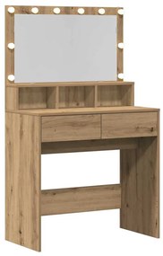 Mesa de vestir carvalho artisiano Aglomerado