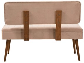Conjunto de Mesa de Jantar Extensível e Cadeiras Vina – Nogueira – Mes