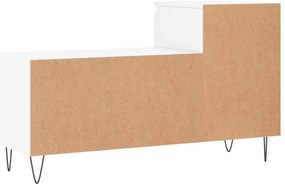 Sapateira 102x36x60 cm derivados de madeira branco brilhante