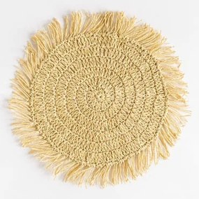 Salvamantel Decorativo Neely Beige Creme - Sklum
