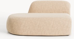Módulo de chaise longue em bouclé Wolke
